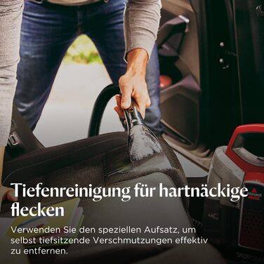 BISSELL SpotClean ProHeat: професійний мийник для килимів та м'яких меблів з HeatWave технологією, 330W, 36988