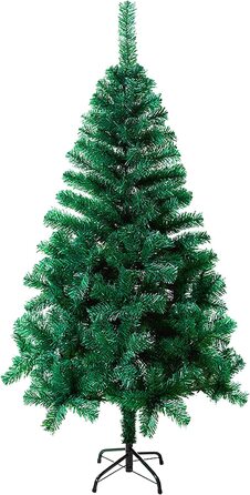 Вставка 1,2 м ялинка Різдвяна ялинка унікальне штучне штучне дерево Різдвяна прикраса вогнестійкий для різдвяного прикраси (150 см, зелений)