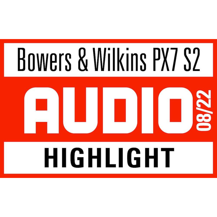 Бездротові накладні навушники Bowers & Wilkins PX7 S2 з Bluetooth і шумозаглушенням, чорні