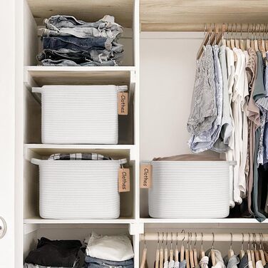 Кошики для зберігання TIMEYARD, декоративні плетені кошики, 3 шт., 33 x 25 x 22,5 см, для іграшок, рушників, подарунків