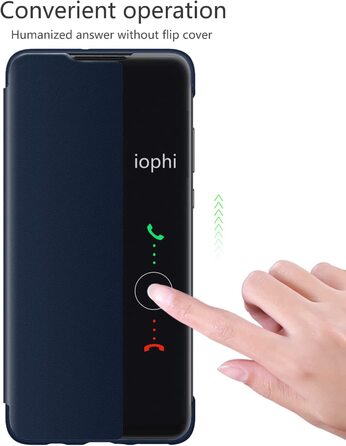 Чохол для смартфонів Iophi 16x8x1 cм синій