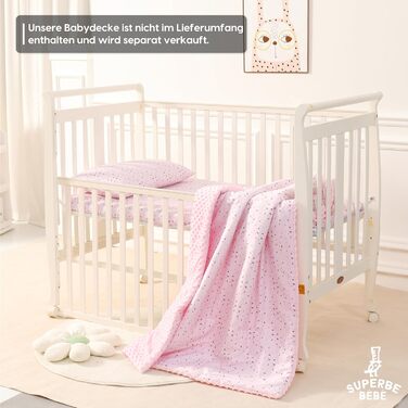 Дитяча подушка 40x60 см бавовняна, гіпоалергенна, можна прати в пральній машині, ідеально підходить для ліжка, подорожей та сну