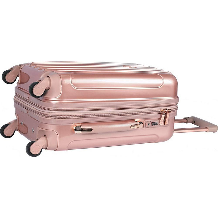 Набір валіз Kensie для жінок Alma, Рожеве золото, 20 дюймів, ручна поклажа