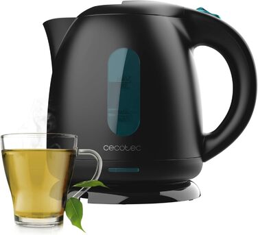 Електричний чайник Cecotec Thermosense 140 Black – 1 л, 2200 Вт, антинакипний фільтр, без BPA