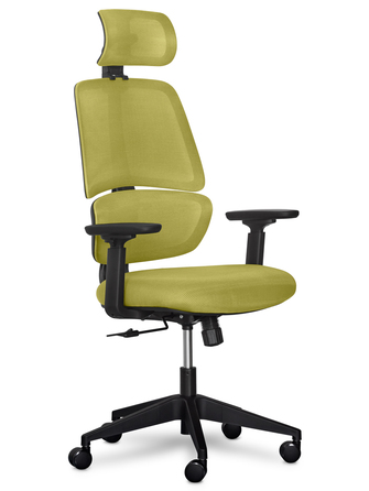 Крісло Mealux Leo Air Green (арт.Y-543 KZ)