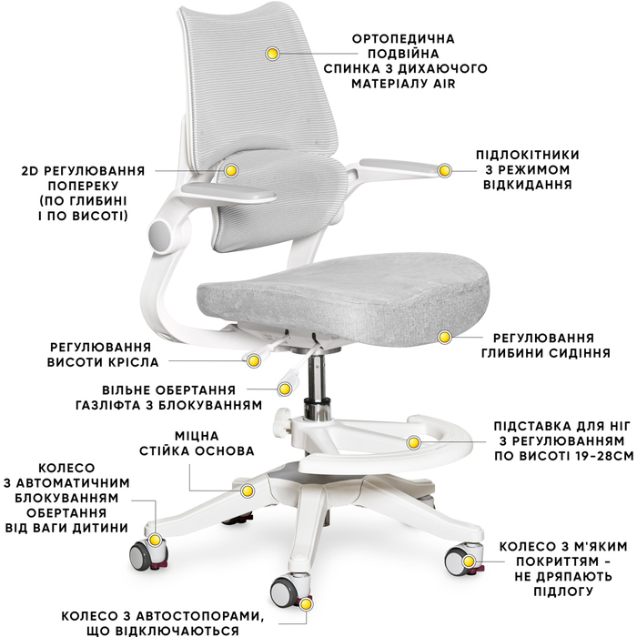 Дитяче крісло Fantasy Air G (арт.Y-608 G)