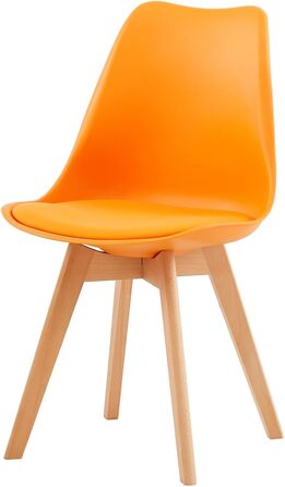 Елегантний стілець для їдальні EGGREE в скандинавському стилі (4 шт.)