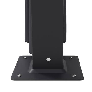 Пергола з ковзним дахом, з балдахіном, алюмінієвий каркас, темно-сірий колір, розміри 3,65 x 2,55 x 2,05 м