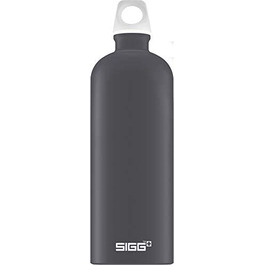 Вулична пляшка для пиття SIGG Traveller (1 л), що не містить забруднюючих речовин і герметична пляшка для пиття для піших прогулянок, легка спортивна пляшка для пиття з алюмінію (Shade)