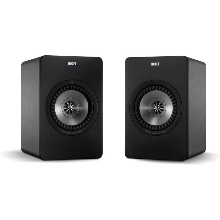 Цифрова Hi-Fi акустика KEF X300A - Gunmetal (бездротовий зв'язок, колір металу)