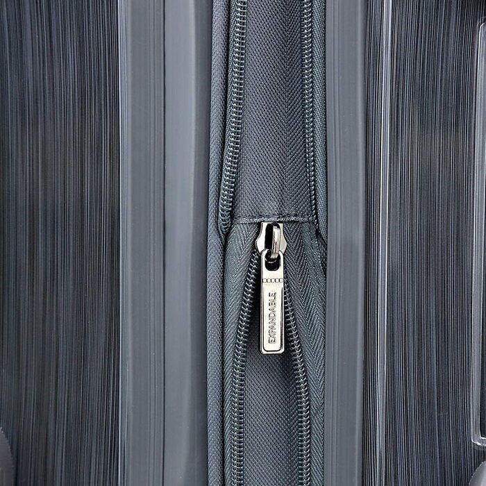 Набір валіз Kensie для жінок Alma, Рожеве золото, 20 дюймів, Ручна поклажа, Набір валіз Alma (Gun Metal)