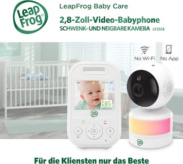 Радіоняня LeapFrog LF2423 з камерою, 2.8