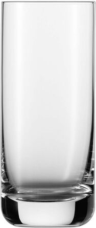Пивний кухоль SCHOTT ZWIESEL Convention 0,2 л (набір з 6 штук), простий пивний келих для Pilsner, кришталеві келихи для посудомийної машини Tritan, виготовлені в Німеччині (арт.-No 175500) (Чарка для пиття - 0,37 л, набір чарок)