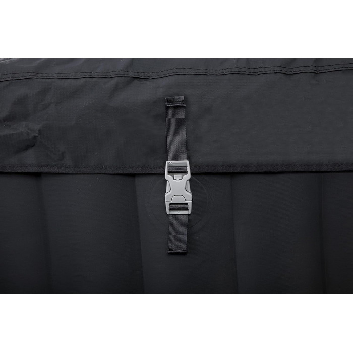 Надувний гідромасажний басейн-спа Bestway Lay-Z-Spa Miami AirJet Whirlpool для 2-4 осіб, 180 x 66 см, чорний