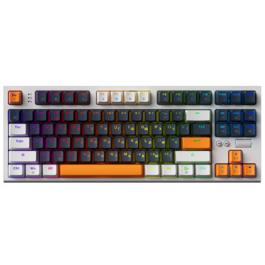 Дротова механічна клавіатура GamePro MK180W (Red) з Hot-Swap RGB White