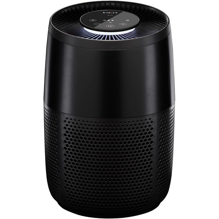 Повітряний Очищувач AP100: Ефективне видалення бактерій, вірусів та плісняви. 3-in-1 Hepa фільтр для дому та офісу. Чорний колір