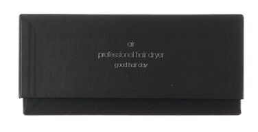 Фен GHD Air, професійний, потужний фен з іонною технологією, чорний (з технологією Ion і довгим кабелем)