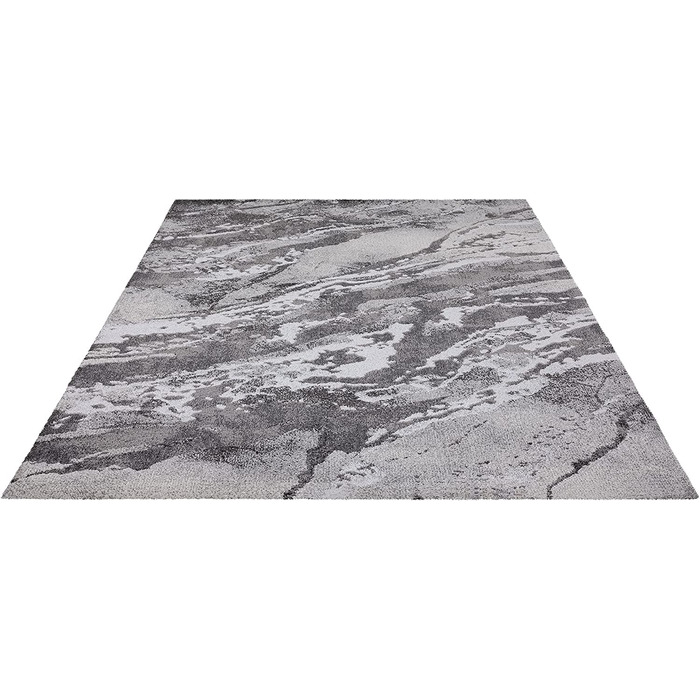 Килими Міас килими світу килим для вітальні 200x290 см з фризом, 28068 795-бежево-сірий 200x290