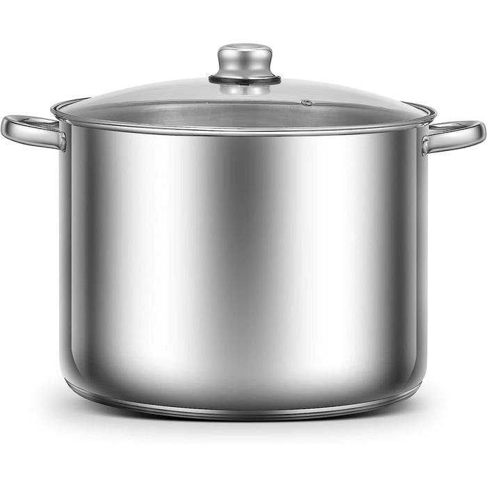 Каструля для приготування рібеллі об'ємом близько 20 л-підходить для приготування гуляшу, супу, спаржі або соусу-практичний кухонний гарнір