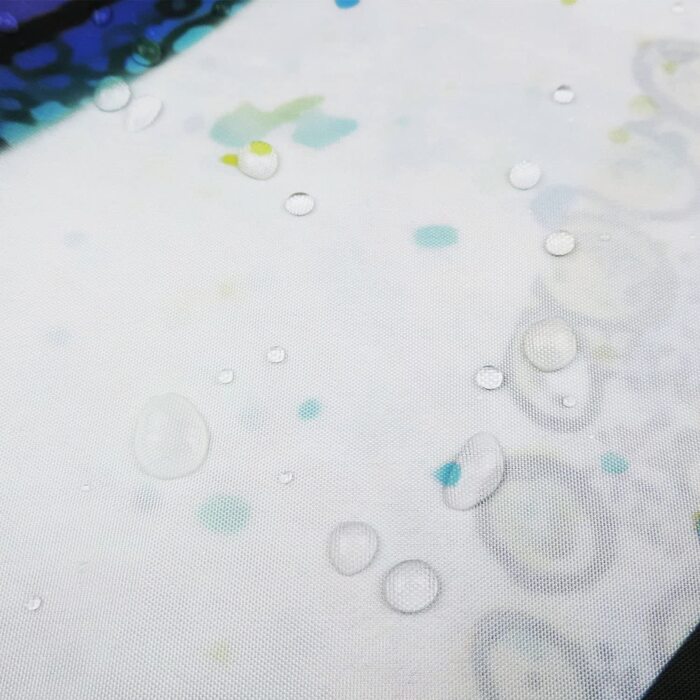 Завіса для душу Alishomtll текстильна завіса для душу Soff з кільцями 180x200 см, завіса для душу з восьминогом для ванни з цифровим друком для захисту від цвілі