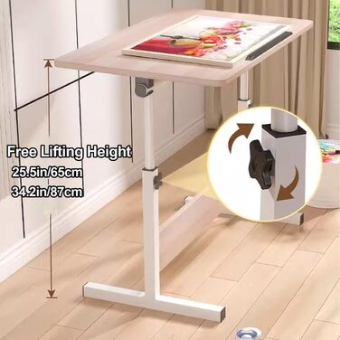 Стіл для малювання Art Desk: регульована висота та кут нахилу, для дому та офісу, чорний (40 x 60 см)