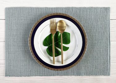 Тканинні серветки на стіл AVKA Studio, 33 x 48 см, сірі, 4 шт. - 100% бавовна, для дому та свят