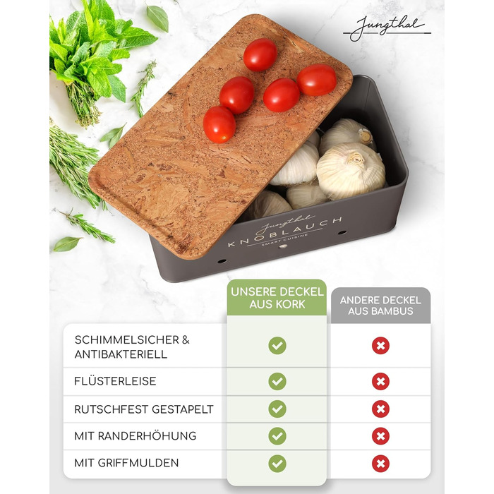 Короб для зберігання картоплі, цибулі та часнику (3 шт.) | Сірий | Короб для картоплі, цибулевий горщик