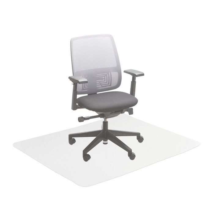 Захисний килимок для офісного крісла Relaxdays (прозорий)