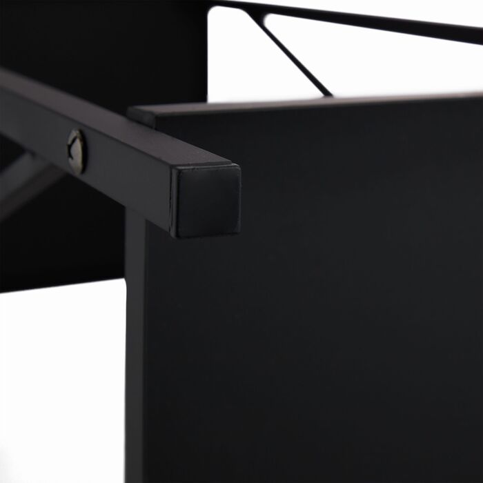 Стильна полиця для дров Relaxdays з міцної сталі