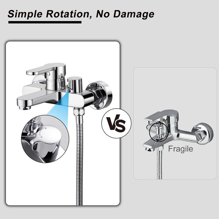 Змішувач для ванни з тропічною дощурою, набір для ванної кімнати (хром) BS111