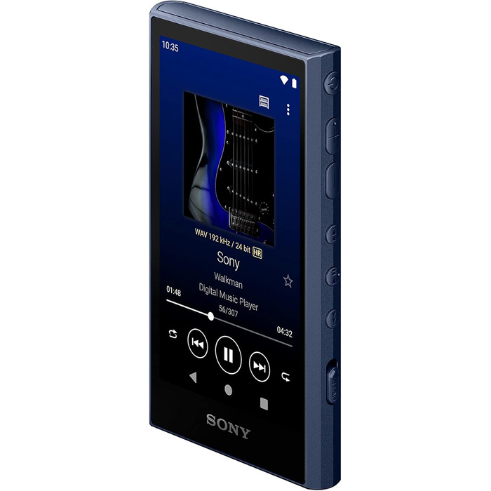 Плеєр MP3 Sony Walkman NW-A306 32ГБ, сенсорний екран, до 36 годин роботи, Wi-Fi, покращене звучання, синій
