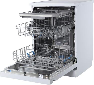 Посудомийна машина Midea SF 3.45N PRO: 9 комплектів, Inox, Wi-Fi, 5 програм, 47 dB, таймер завантаження