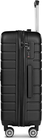 Набір валіз Bench Hartgepäck Seattle 3 шт. | Чорний колір | ABS, 4 колеса, TSA-замок | Розмір M (69 см)