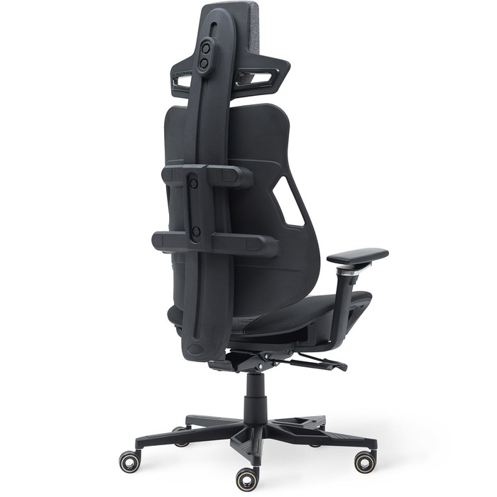 Геймерське крісло Cyberlux V10 Fabric Grey (арт. GM-V10 FG)