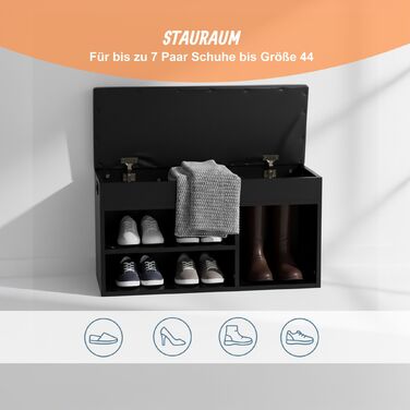 Сховище для взуття Relaxdays з місцем для зберігання