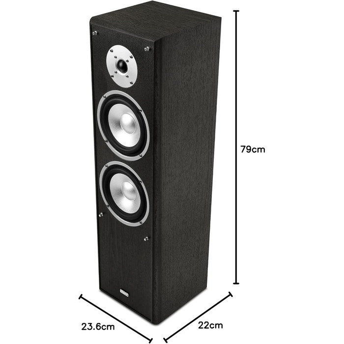 Підлогова акустика Mohr SL10, чорний, HiFi Sound, 1 пара, недорого