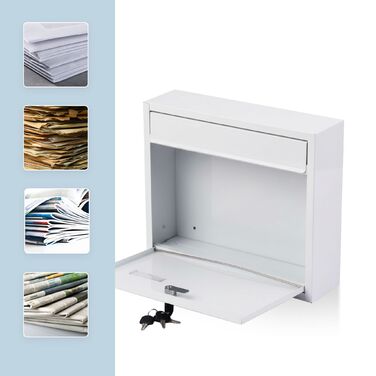 Скріпка Relaxdays для поштової скриньки з табличкою для імені