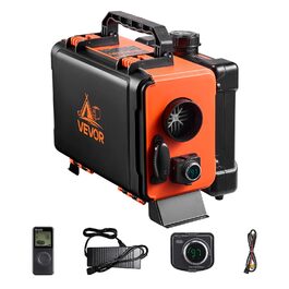 Дизельний опалювач VEVOR 8 кВт 12/24 В з пультом керування та LCD-дисплеєм, 4.5 л, для вантажівок та автодому