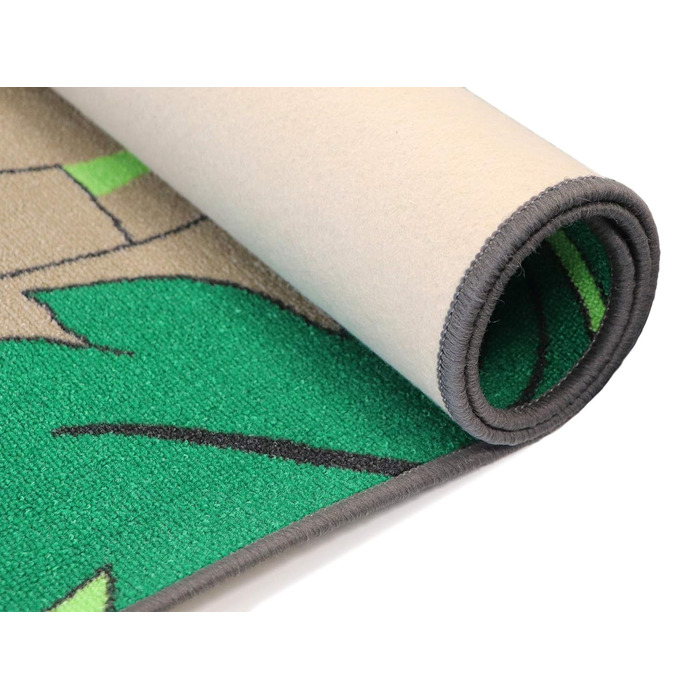 Ігровий килимок Primaflor - Міцний дитячий килимок - Якісний килимок для дитячої кімнати - Ігровий килимок для хлопчиків/дівчаток - - 100x150 см (133 x 133 см, Джунглі)