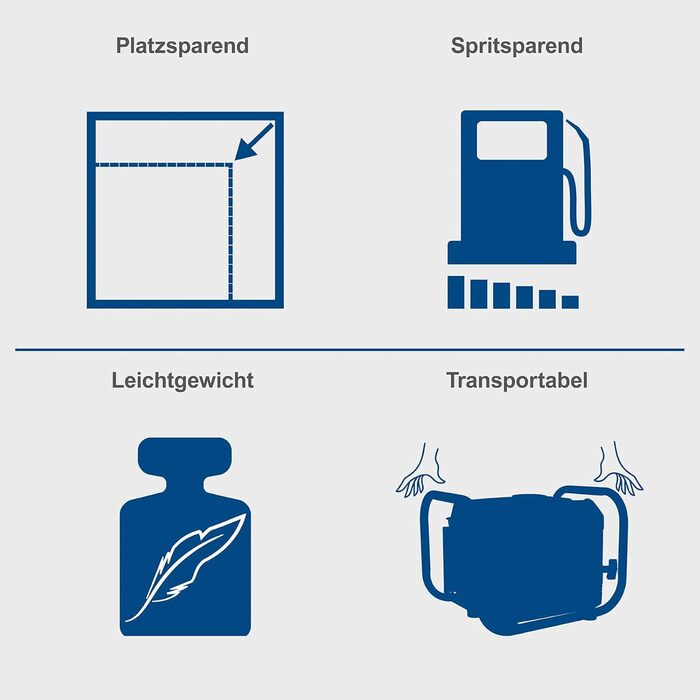 Генератор струму Scheppach Inverter SG1000: бензиновий, 2000W, 2x 230V, 2x USB, 64dB | для чутливої електроніки