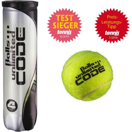 Куля. чорний тенісний м'яч з необмеженим кодом-доза 4 серії-схвалено ITF 3