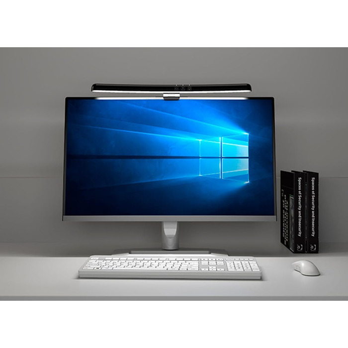 LED-лампа для монітора Meichoon з вигнутим екраном, 3 режими, регулювання яскравості, сенсорне керування, захист очей, LE13 A