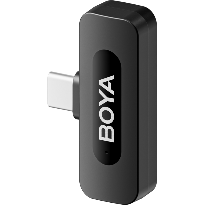 Бездротовий петличний мікрофон BOYA BY-V3 combo Type-C/Lightning Black
