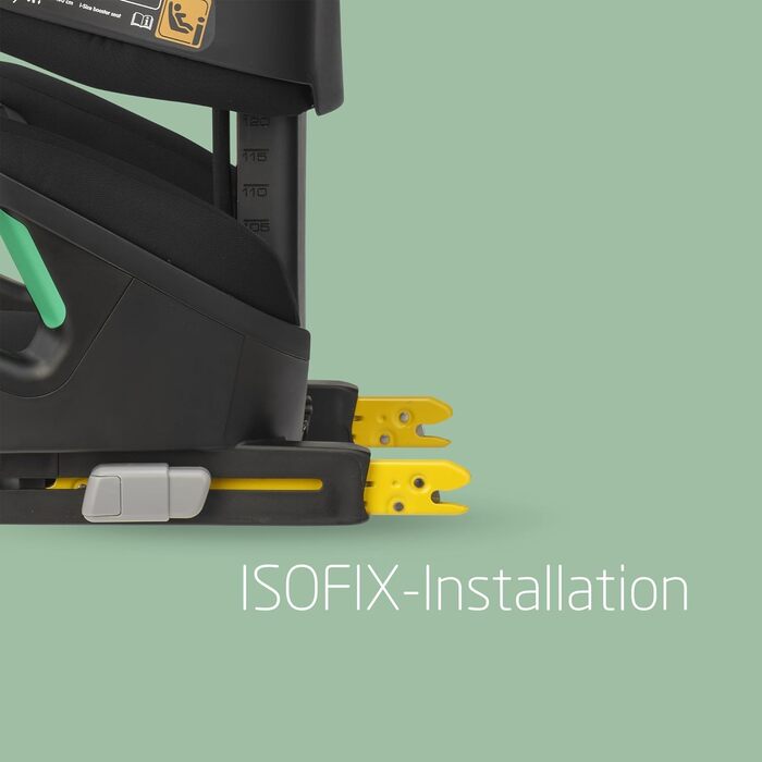 Автокрісло Maxi-Cosi RodiFix M i-Size для дітей 3,5-12 років, ISOFIX, захист від бічних зіткнень G-CELL, регульована висота, чорний колір