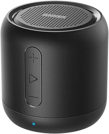 Портативна Bluetooth колонка Anker Soundcore Mini, чорна: 15 годин роботи, FM радіо, потужний бас, Bluetooth 20 м