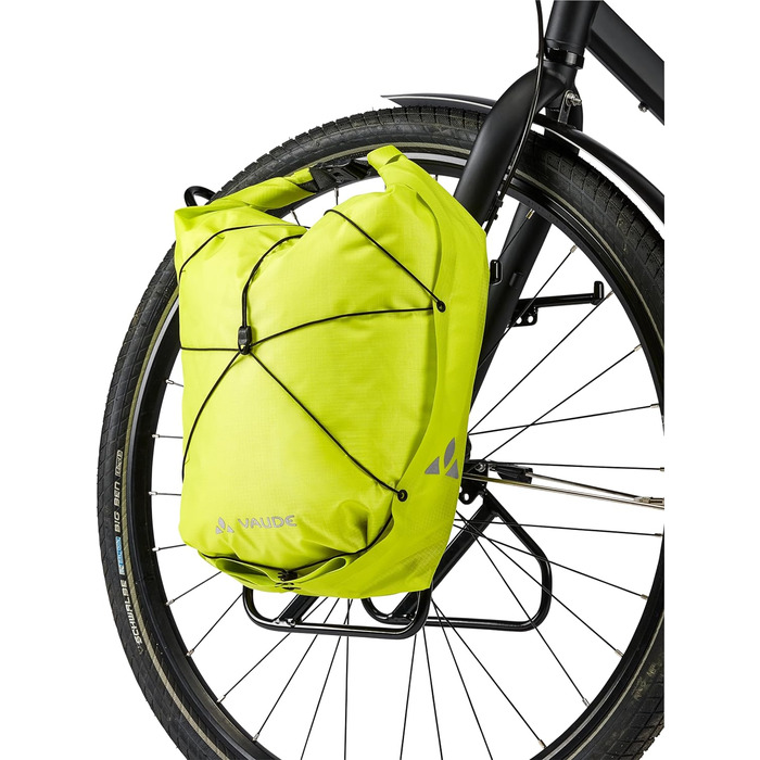 Передні кофри Aqua Front Light, ультралегкий передній кофр для їзди на велосипеді, чорний, один розмір 129510100 один розмір підходить для всіх яскраво-зелених