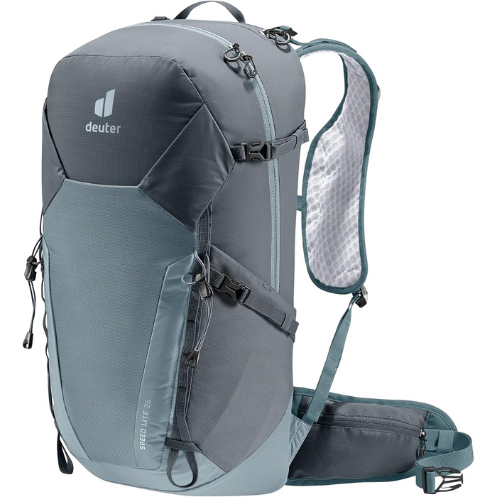 Туристичний рюкзак deuter Unisex Speed Lite 25 (1 упаковка) (графіт-сланець, 25 л, комплект із системою гідратації Streamer 2.0)