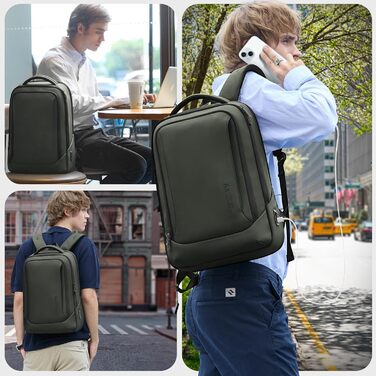 Рюкзак для ноутбука Heroic Knight: діловий, з USB-зарядкою, антикрадійний, 17,3