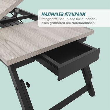 Підставка для ноутбука Relaxdays з бамбука, 15,6 дюймів