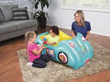 Басейн з м'ячем Bestway Fisher-Price, гоночний автомобіль, 119 x 79 x 51 см